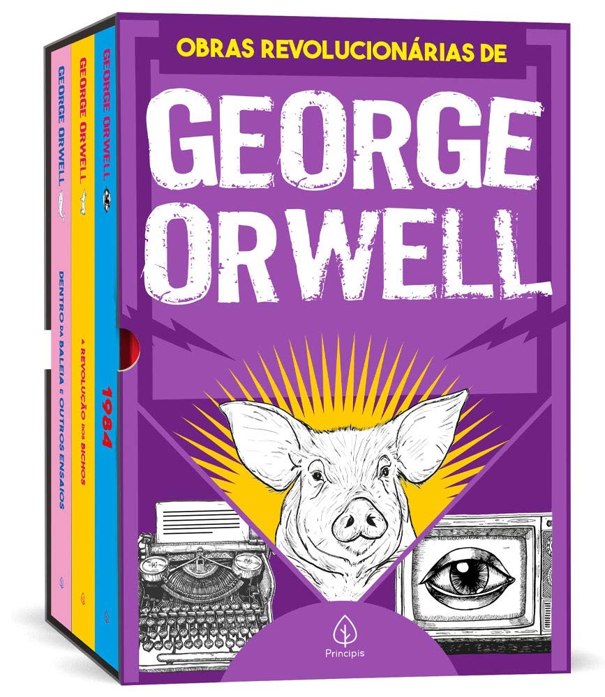 As obras revolucionárias de George Orwell - Box com 3 livros (Foto: Divulgação)