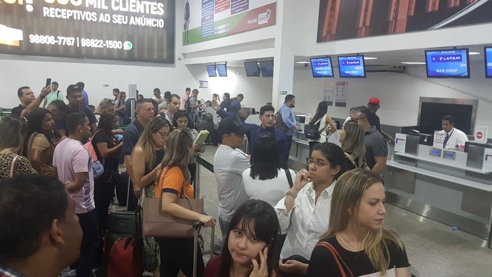 Anteriormente a Latam já tinha anunciado a suspensão das operações entre São Paulo e Milão. — Foto: Roberto de Morais