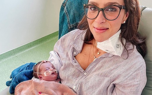 Letícia Cazarré reflete após um mês de UTI com a filha: "Nunca imaginei passar por isso"