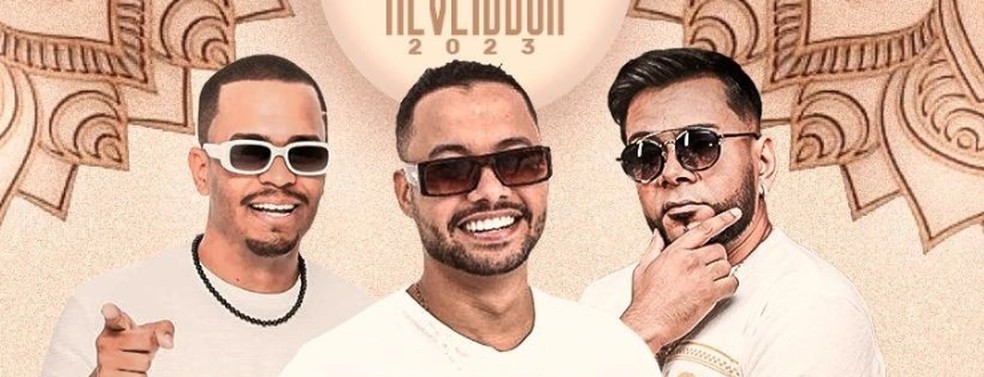  Banda D' Resenha, Fabinho Play, Alexsander tocam no Beach Farol 2023 — Foto: Divulgação