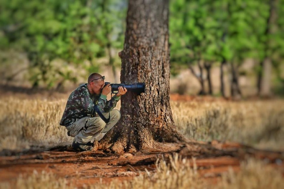 Há 12 anos, Guilherme tem a fotografia como profissão. — Foto: Arquivo pessoal/Reprodução