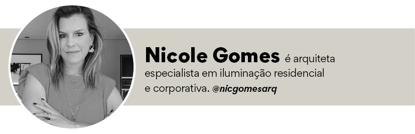 Rodapé colunista Nicole Gomes (Foto: Divulgação | Arte: Casa e Jardim)