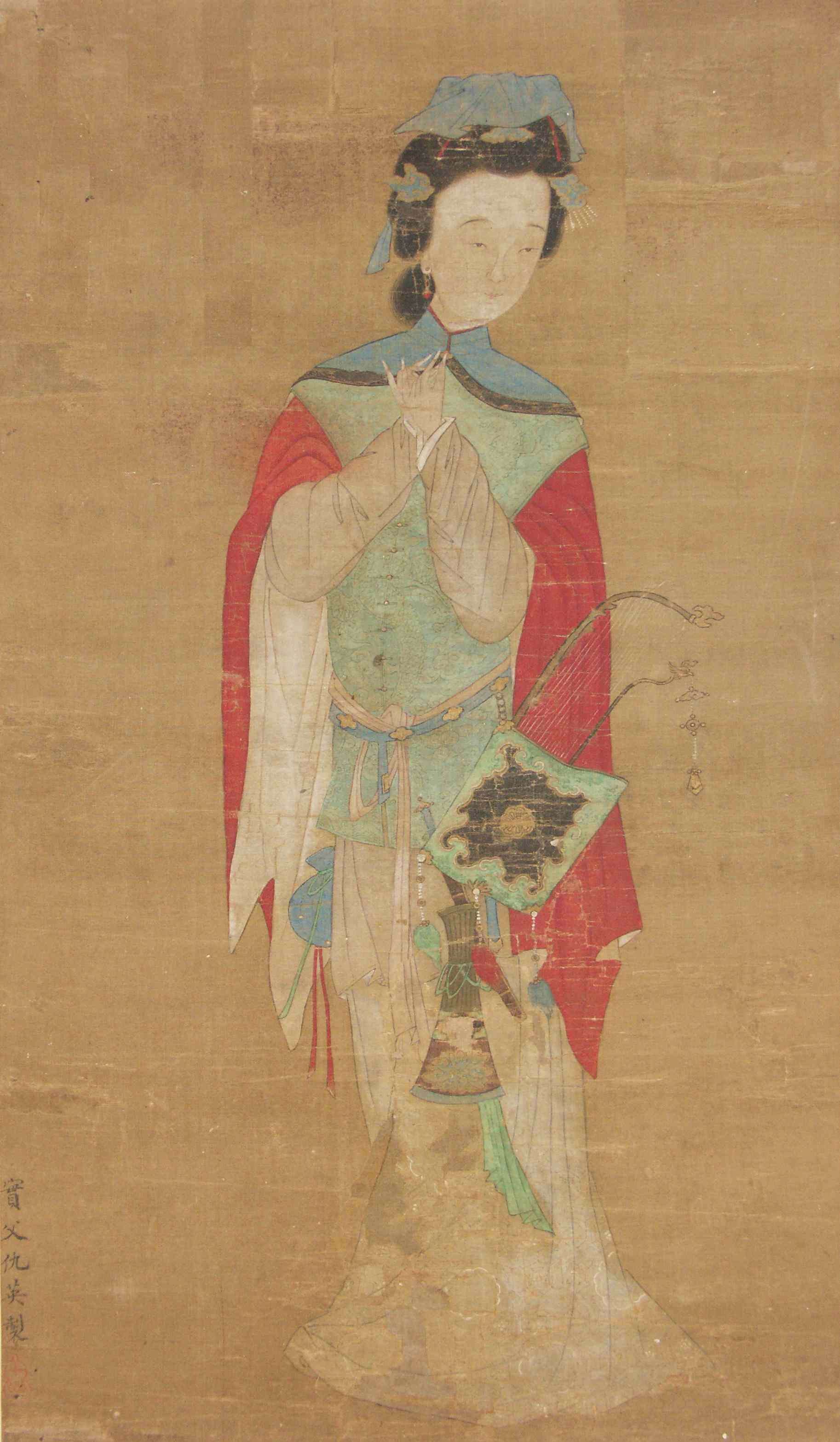 Pintura retrata Hua Mulan (Foto: British Museum/Wikimedia Commons)