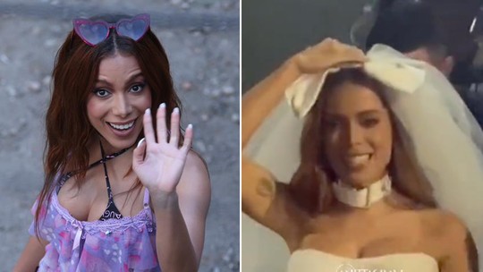 Anitta usa vestido de noiva em igreja no Rio de Janeiro: 'Vai casar'