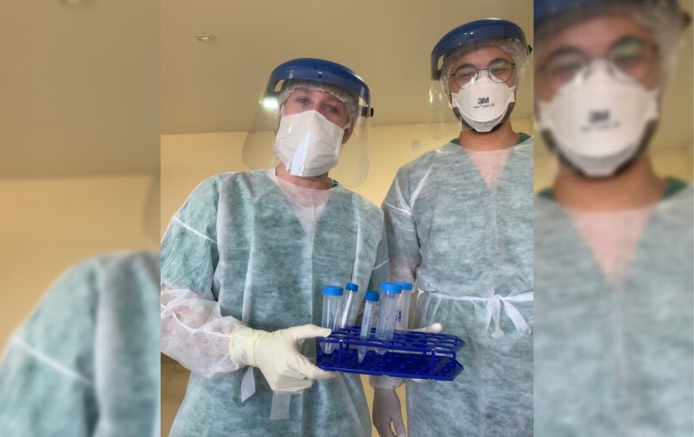 Pesquisadores da USP de Bauru descobrem que Covid-19 pode ser detectado pela lágrima — Foto: HC USP - Bauru /Divulgação