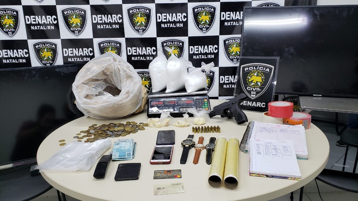 Polícia Civil fecha laboratório de drogas e prende duas pessoas em  flagrante em Natal | Rio Grande do Norte | G1