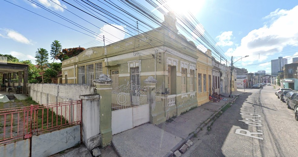 Rua da Glória, número 465, no bairro da Boa Vista, no Centro do Recife — Foto: Reproduçãoi/Google Street View