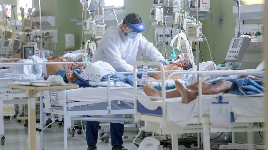 Internações em enfermarias e UTIs por Covid-19 mais que dobram em apenas 2 semanas no Ceará