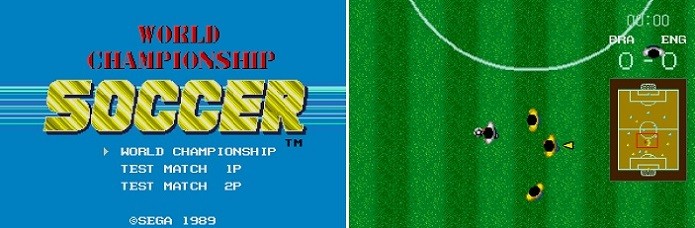 Primeiro game de futebol para o Mega Drive foi um sucesso (Foto: Divulgação)