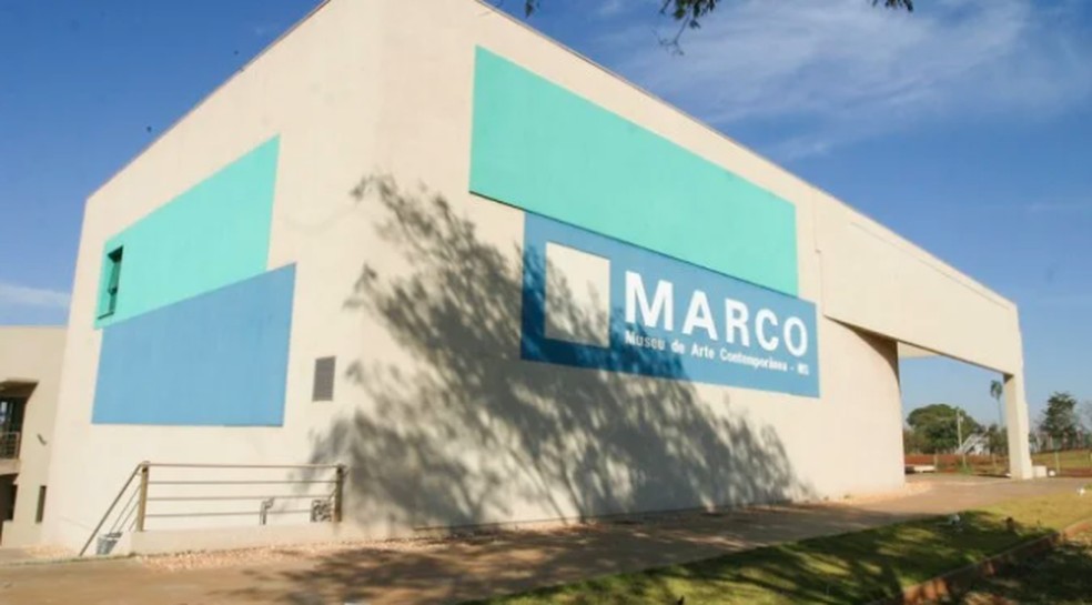 MARCO (Museu de Arte Contemporânea de MS), no Parque das Nações Indígenas. — Foto: Reprodução