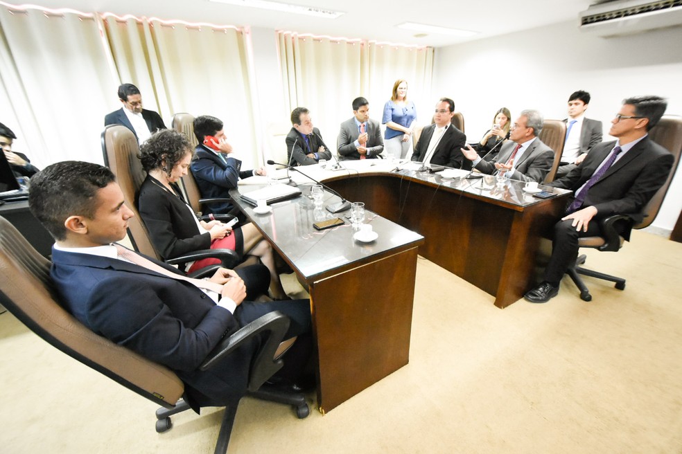 Seis comissÃµes permanentes da Assembleia Legislativa do RN sÃ£o instaladas e elegem presidente e vice-presidente â€” Foto: Eduardo Maia/Assessoria AL