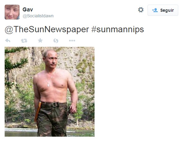 Vladimir Putin, presidente da Rússia (Foto: Reprodução/Twitter/@‏Socialistdawn)