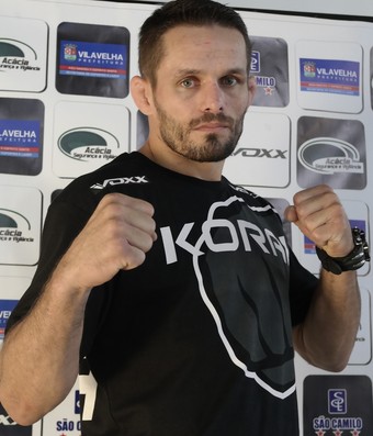 Rodrigo Damm está quase no peso para o duelo contra o russo Rashid Magomedov no UFC (Foto: Richard Pinheiro/GloboEsporte.com)