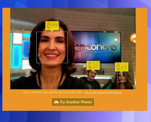 Site analisa foto de Fátima e dá 39 anos para a apresentadora (Foto: TV Globo)