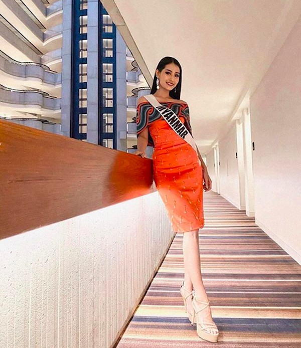 A Miss Mianmar e modelo Swe Zin Htet  (Foto: Instagram)