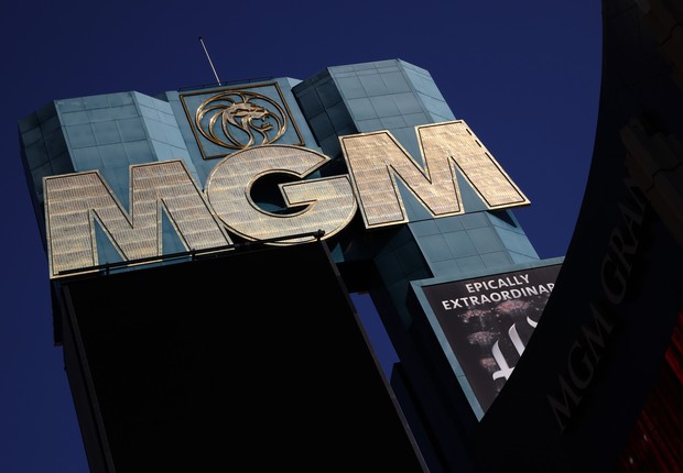 Fachada do MGM Grand Hotel & Casino, em Las Vegas. (Foto: Win McNamee/Getty Images)