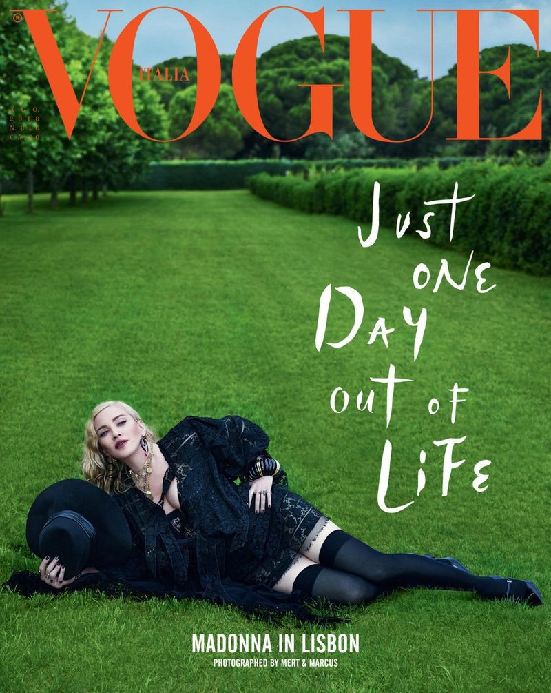 Vogue Italia agosto 2018 Mert Alas and Marcus Piggott (Foto: Reprodução )
