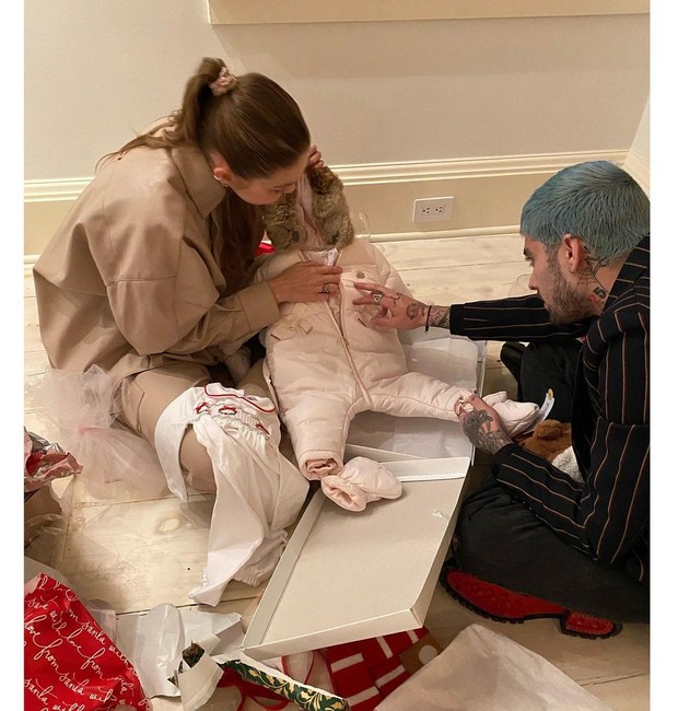Gigi Hadid e Zayn Malik (Foto: Reprodução / Instagram)