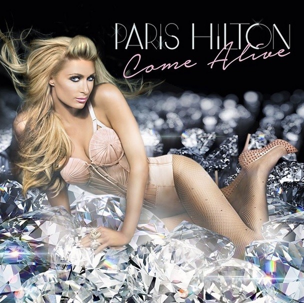 Capa do novo single de Paris Hilton, 'Come Alive' (Foto: Divulgação)