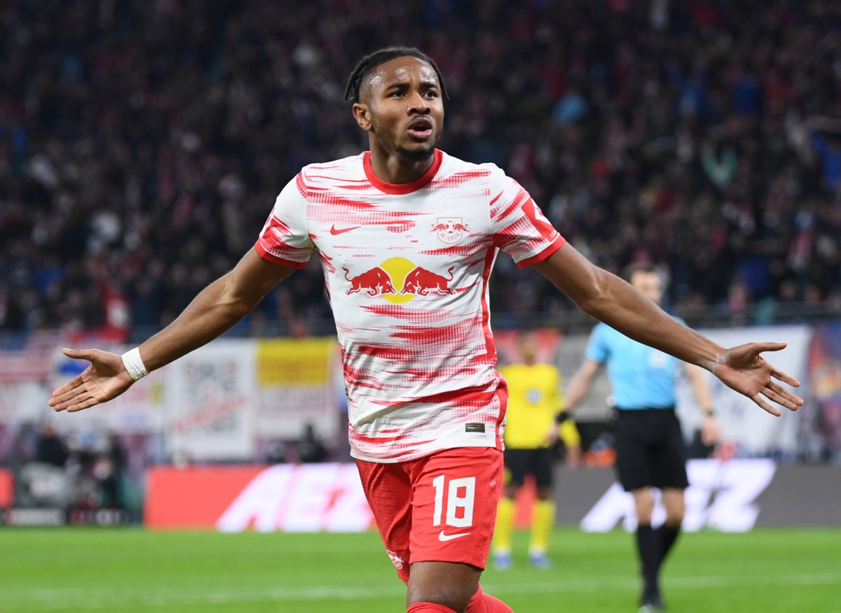 Nkunko vuelve a brillar, Leipzig vence al Borussia Dortmund |  Futbol aleman