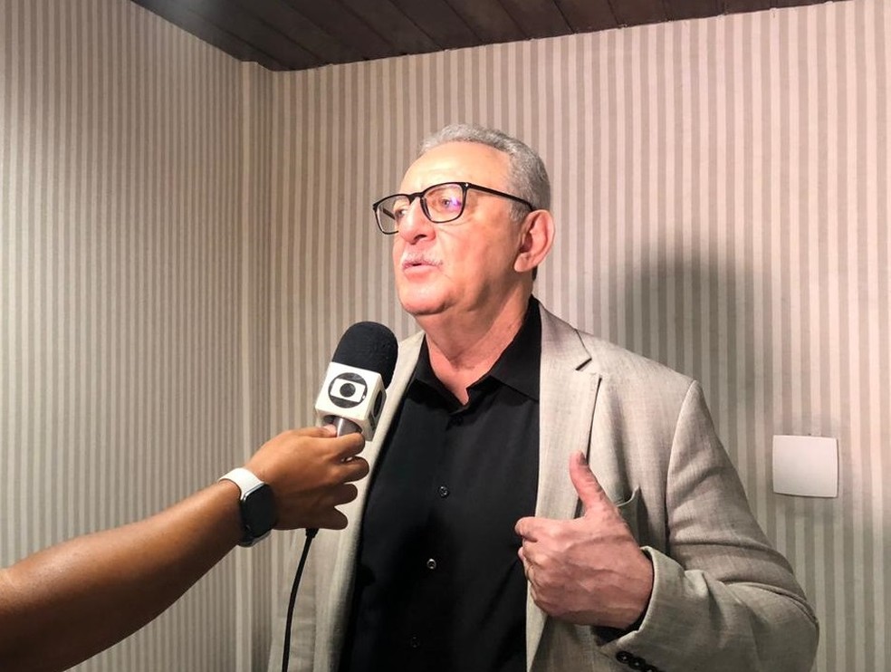 George Antunes, secretário de Saúde de Natal — Foto: Janaina Mulatinho/Inter TV Cabugi
