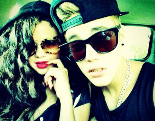 Selena Gomez e Justin Bieber em março deste ano. (Foto: Instagram)