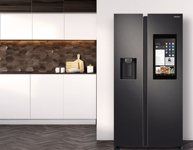 Para a família: geladeira de duas portas oferece espaço e praticidade (Foto:  Divulgação/Samsung)