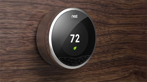Nest Thermostat, um termostato digital estiloso, tem um design inspirador (Foto: Reprodução )