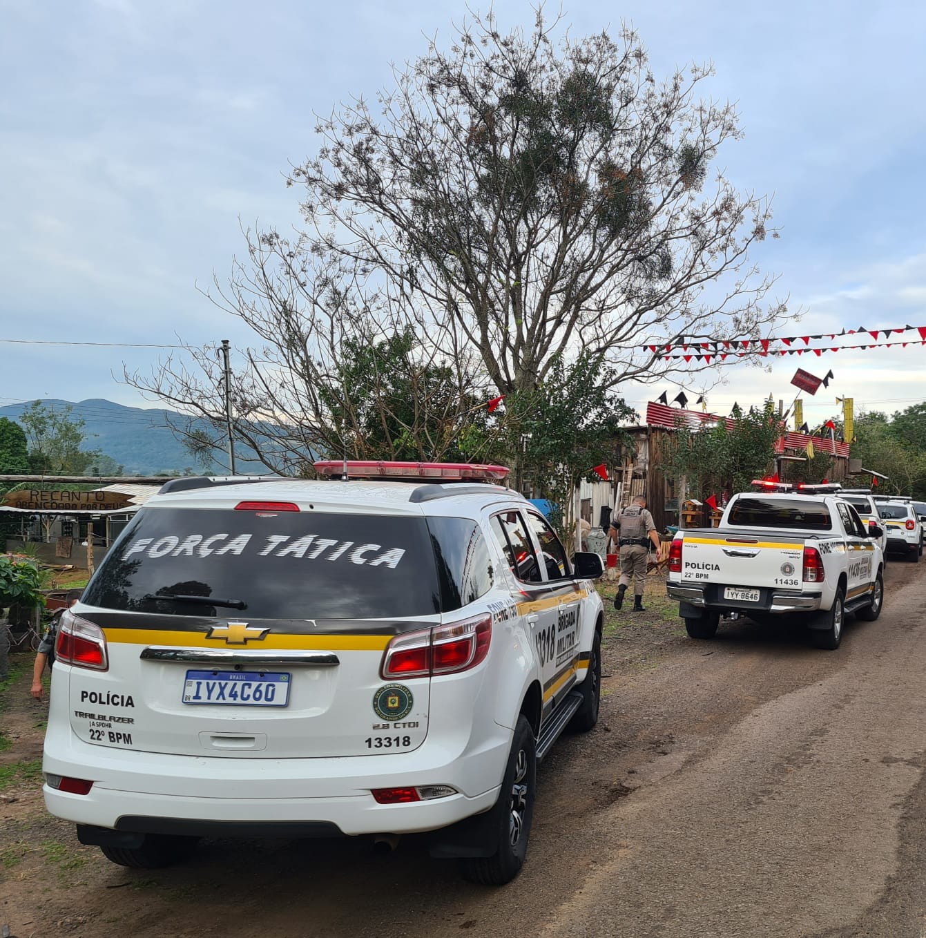 Foragido que se escondia em motéis é preso em tenda às margens da ERS-130 em Arroio do Meio, diz polícia