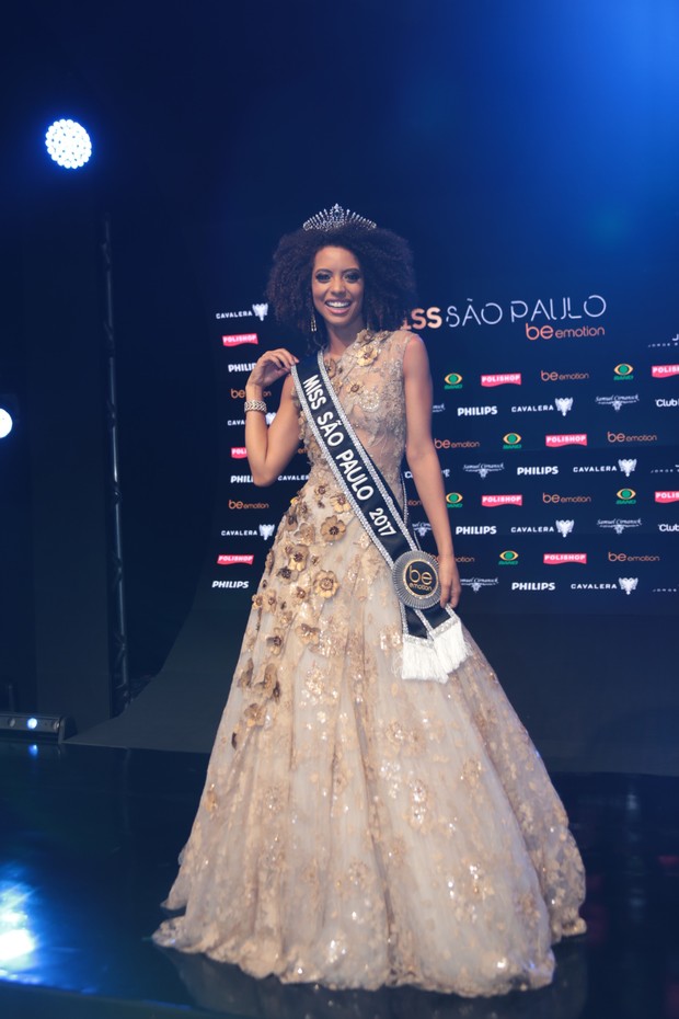 Karen Porfiro é eleita a Miss São Paulo 2017 (Foto: Renata DAlmeida / EGO)
