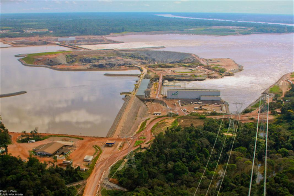 Usina Hidrelétrica Santo Antônio começou a gerar energia em março deste ano (Foto: Santo Antônio Energia/Divulgação)
