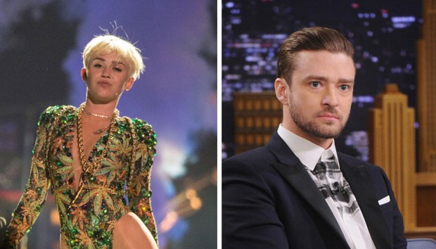 Miley Cyrus e Justin Timberlake (Foto: Getty Images)