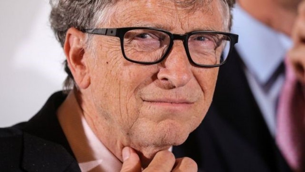 Bilionário e defensor de causas ambientais, Bill Gates viajou de avião 59 vezes em 2017  — Foto: HUW EVANS PICTURE AGENCY
