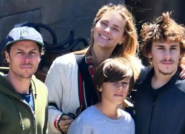 Carolina Dieckmann com o marido e os filhos (Foto: Reprodução/Instagram)