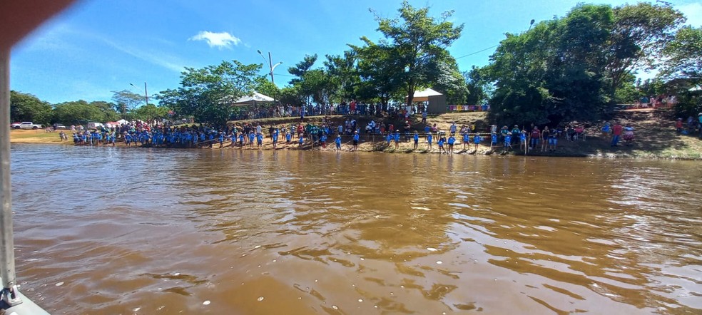 Festival de Pesca em Barra do Bugres (MT) — Foto: Dhyego Rodrigues