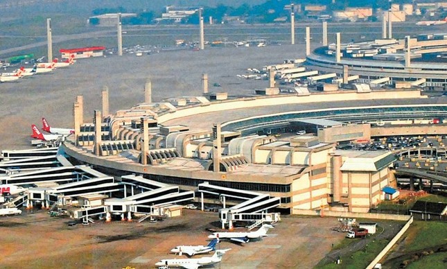 Aeroporto do Galeão, no Rio