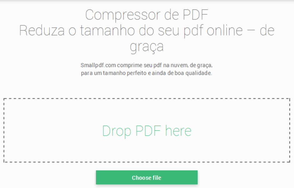 Compressor de pdf techtudo