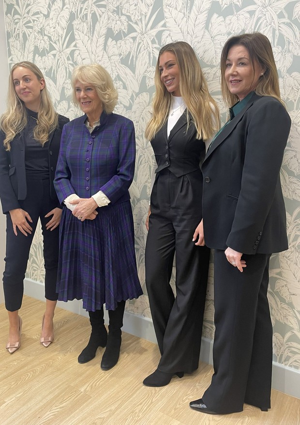 A duquesa da Cornualha está visitando Paddington Haven, um centro de referência de agressão sexual no oeste de Londres (Foto: Reprodução/ Instagram)