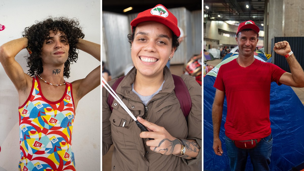 Acampados em Brasília para a posse de Lula ignoram cansaço e esperam festa e emoção na Esplanada - Globo.com