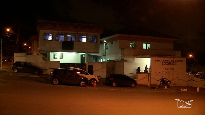 Após ser baleada Weslayne Correa foi levada para o Hospital Municipal Djalma Marques em São Luís — Foto: Reprodução/TV Mirante