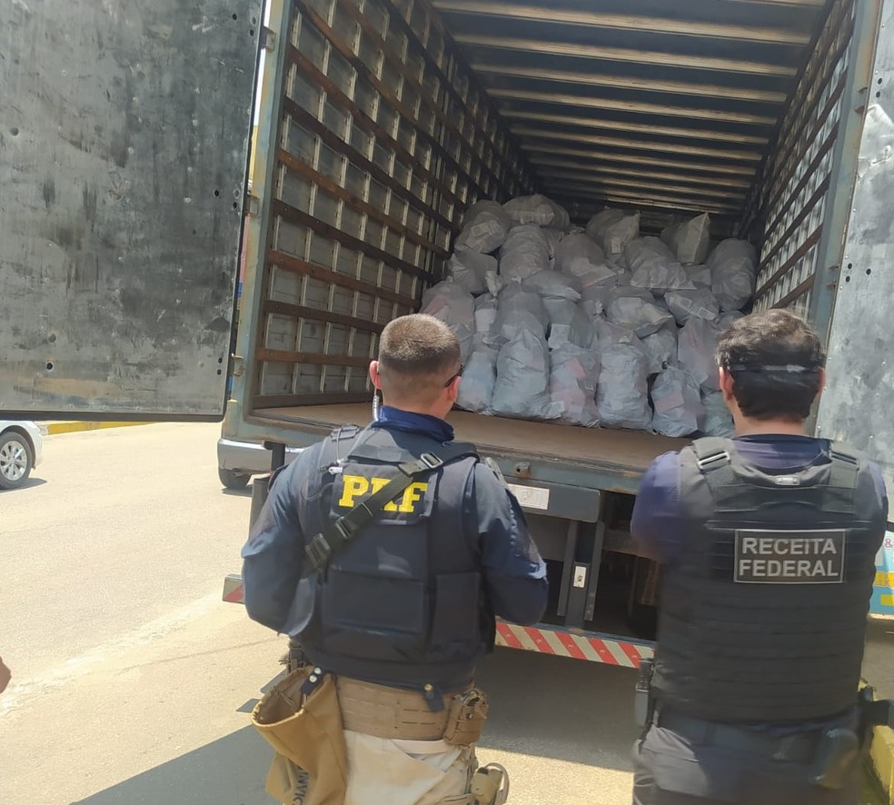 Operação iClosed visa combater o contrabando, descaminho e sonegação de impostos em RO — Foto: PRF/Divulgação