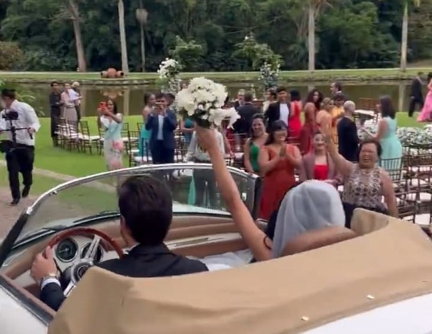 Casamento de Carol Macedo e Rafael Eboli (Foto: Reprodução/Instagram)