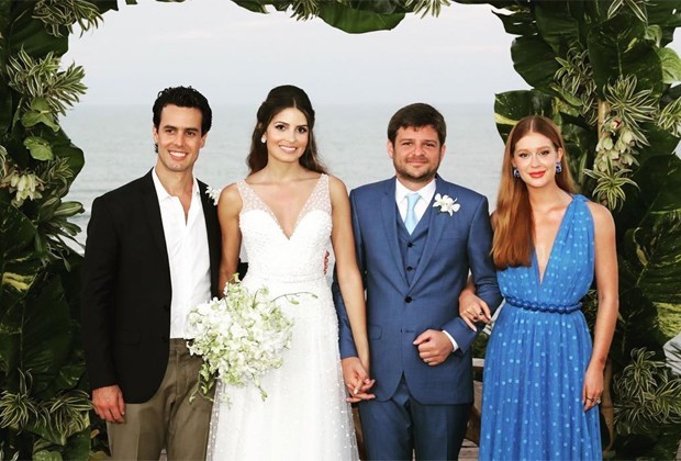 Marina Ruy Barbosa foi madrinha do casamento de Maysa (Foto: Reprodução/Instagram)