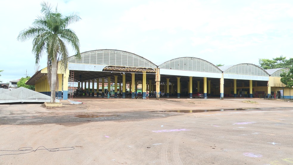 Antigo terminal de ônibus de Porto Velho, onde a feira irá acontecer — Foto: Rede Amazônica