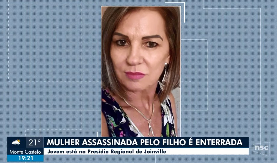 Filho suspeito de matar a mãe em Joinville recebeu amigos em casa após crime, diz polícia