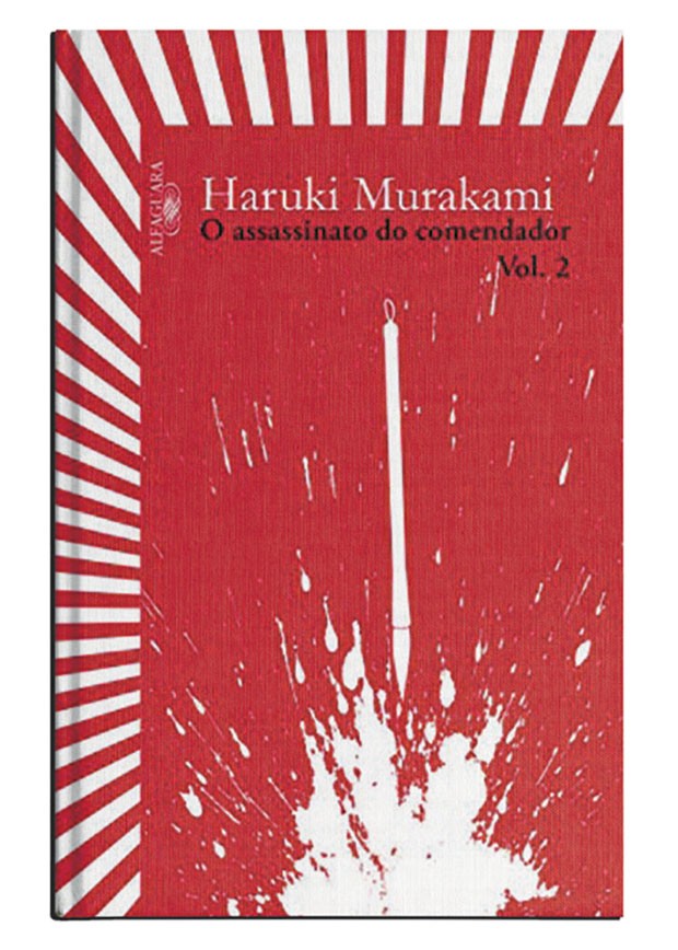 Capa de O Assassinato do Comendador, vol.2, de Haruki Murakami.  (Foto: Grande Exhibitions/ Divulgação)