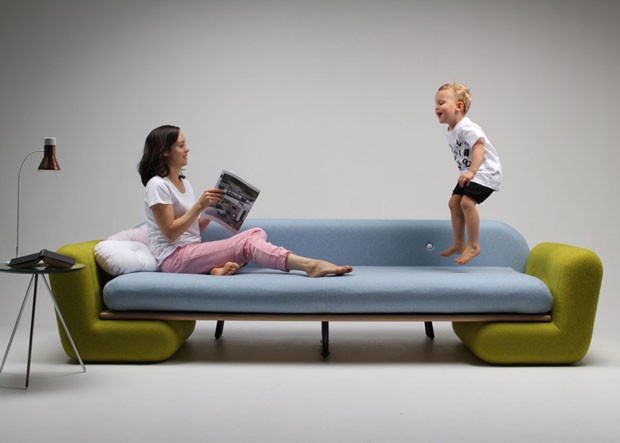 Sofá para adultos e crianças (Foto: Divulgação)