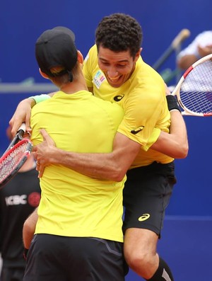 André Sá e Jarkko Nieminen campeões do Aberto da Argentina de tênis (Foto: Divulgação/Argentina Open)