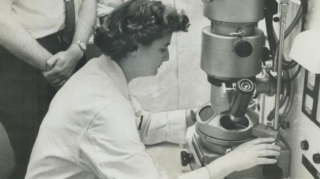 BBC - Almeida fez diversas descobertas com o uso do microscópio eletrônico (Foto: Getty Images via BBC News)