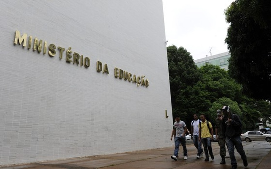 A sede do Ministério da Educação, em Brasília
